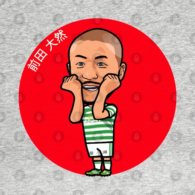 Daizen Maeda Glasgow Celtic FC by TeesForTims